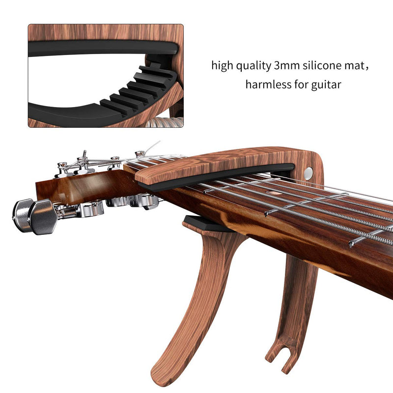 Guitar Capo Quick Change Capo for 6-String Acoustic Guitar Electric Guitar Classical Guitar Ukulele Capotastos Capo