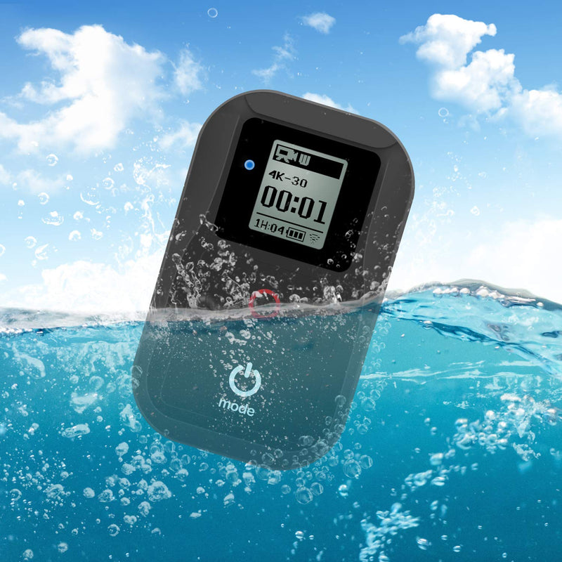 [AUSTRALIA] - Suptig Remote WiFi Remote Compatible for Gopro Hero 8 Hero 7 Black Hero 6 Hero 5 Hero 4 Hero Session Hero 3 Hero 3+ Hero +LCD Max Fusion Waterproof Wireless Remote WiFi Remote (Black) 