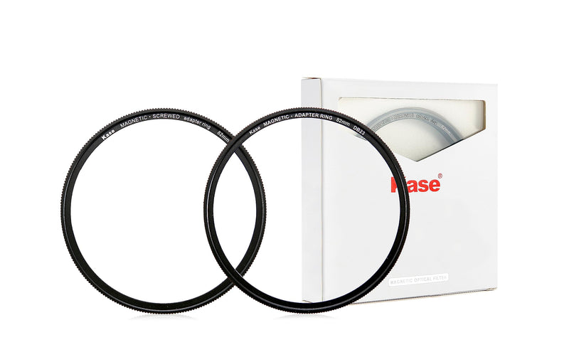 Kase 82mm DIY Adapter Kit Converts Conventional Screw-in Filter to Magnetic