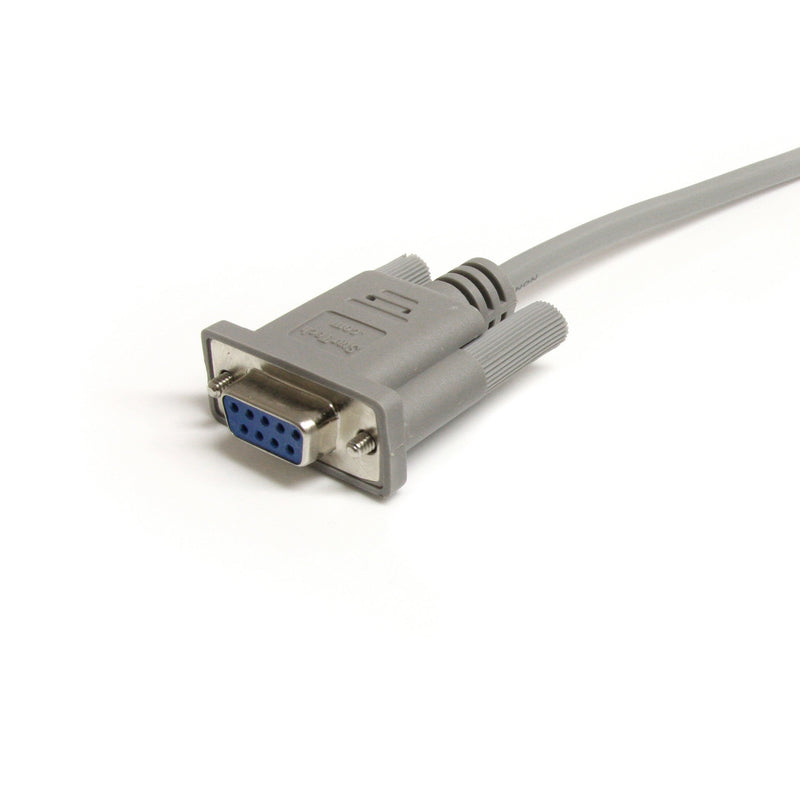 StarTech.com 3 ft / 91cm Straight Through Serial Cable - DB9 Male to Female Serial Extension Cable 3ft (MXT1003), Gray 4 ft / 1.3m