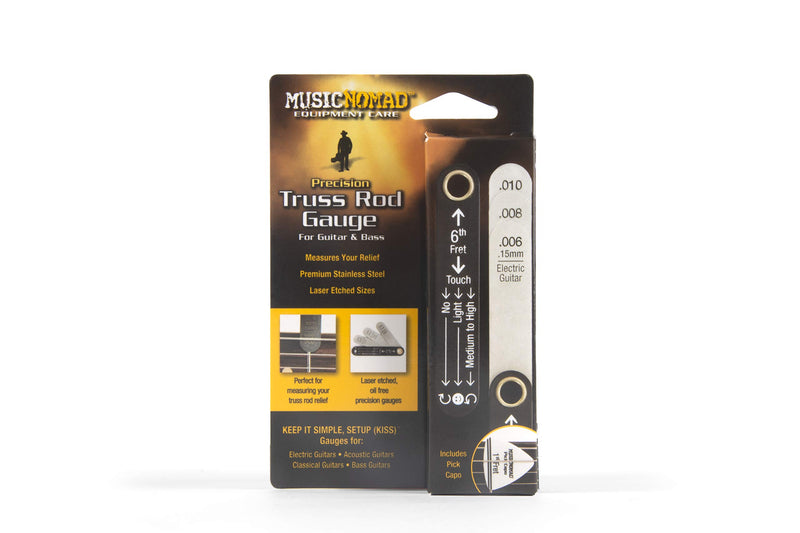 MusicNomad MN600 Precision Truss Rod Neck Relief Gauge Tool