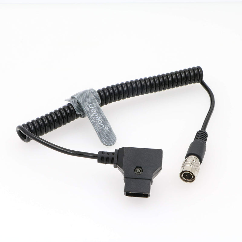 Uonecn for Anton Bauer Sound Device ZAXCOM Power Cable D-Tap to Hirose 4 Pin Male for Zoom F8 for SD 633/644/688