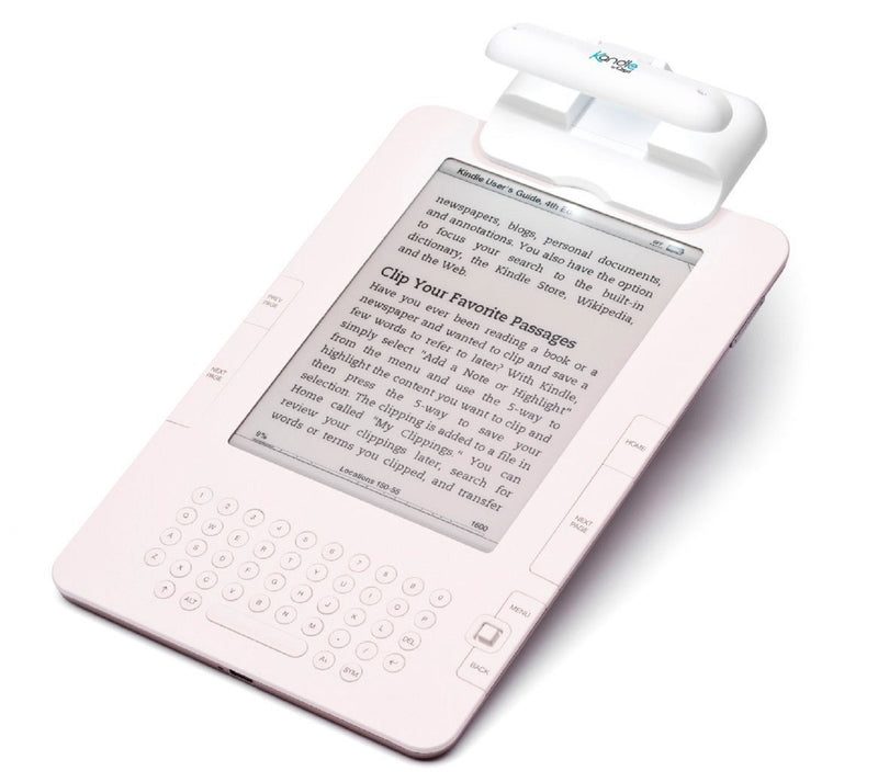 Ozeri Kandle LED Reading Light Designed for Books and eReaders, White