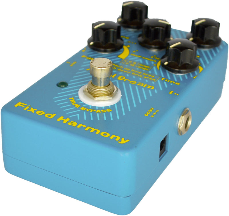 [AUSTRALIA] - Yanluo Aural Dream Fixed Harmony Guitar Pedal includes Delay Harmony and Shifting 24 semitones for Cascaded harmony of the fixed scale difference,True Bypass. 