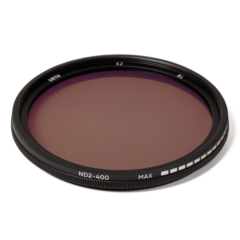 Urth x Gobe 52mm ND2-400 (1-8.6 Stop) Variable ND Lens Filter