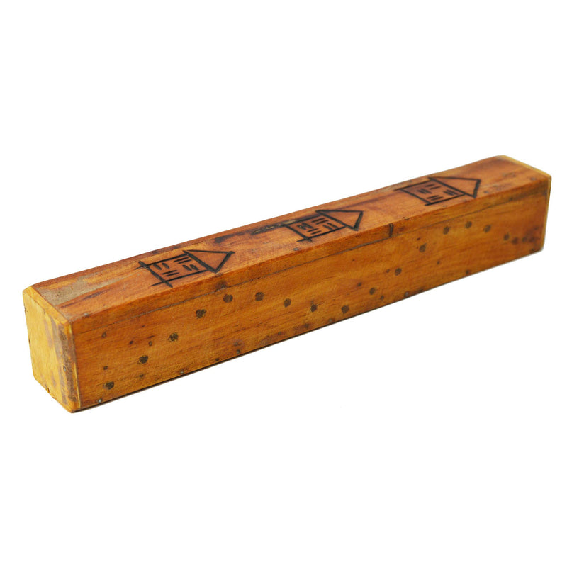 A-Star Handmade Wooden Rain Stick Wood Block - 25cm