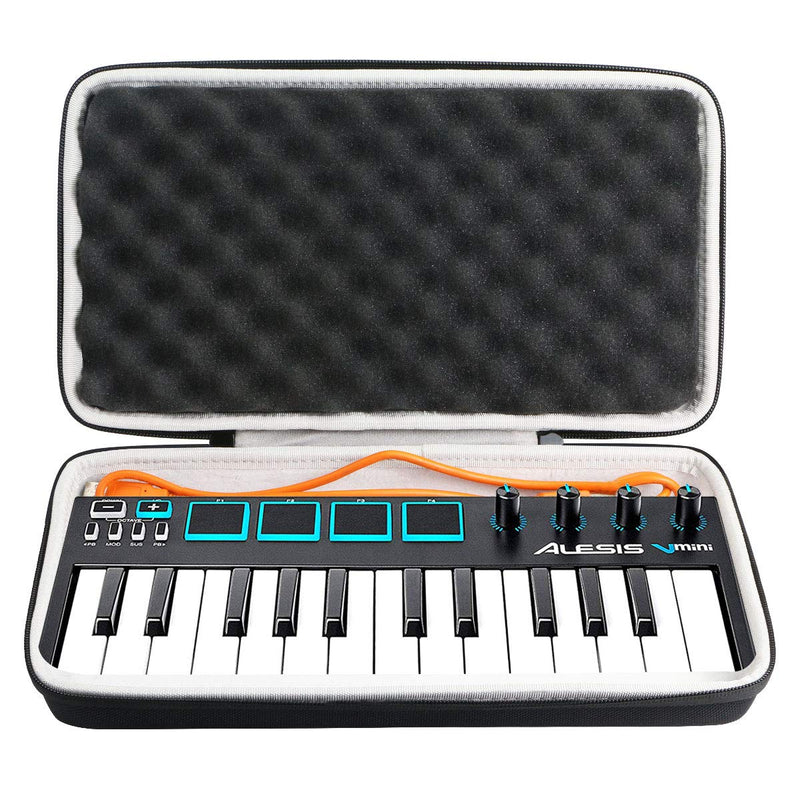 [AUSTRALIA] - Khanka Hard Travel Case Replacement for Alesis VMini | Portable 25-Key USB MIDI Keyboard Controller 