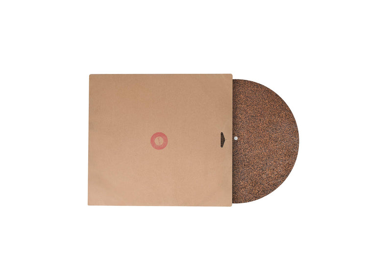 [AUSTRALIA] - Gerald Hi-Fi Cork & Rubber Record Mat - 3mm thick for Universal to All LP(Brown) 