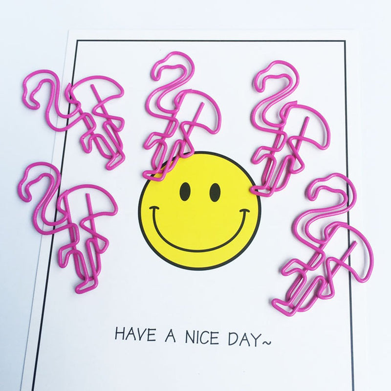 Paper Clip 35 PCS Bookmark Paper Clips Pink Vinyl Coated Page Markers
