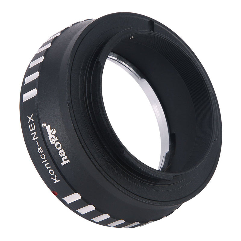 Haoge Manual Lens Mount Adapter for Konica AR Mount Lens to Sony E Mount NEX Camera as a3000 a3500 a5000 a5100 a6000 a6400 a6500 A7 A7R A7S A7II A7RII A7SII A7III A7RIII A9 VG10 VG30 VG900 FS700 FS7