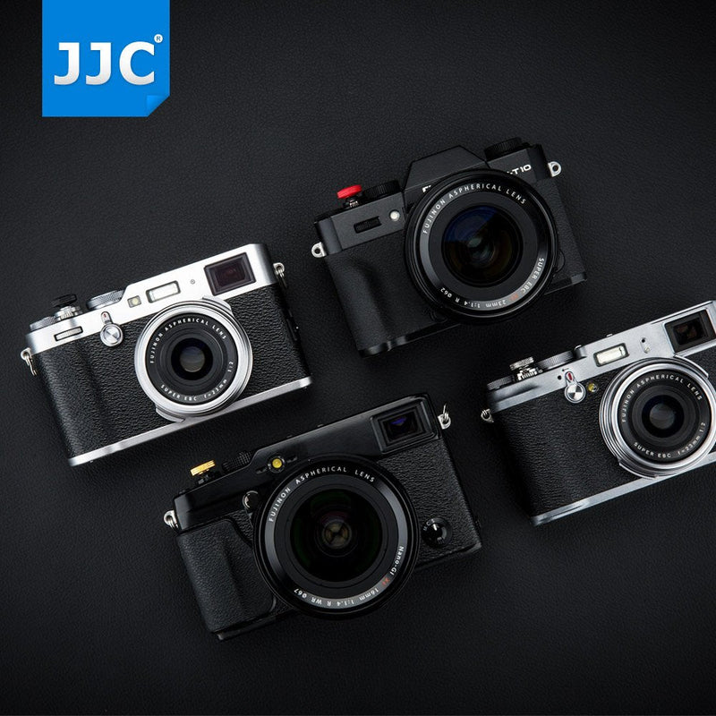 JJC Soft Camera Shutter Release Button Cap for Fujifilm Fuji X-T30 II X-T30II X-T20 X-T10 X-E4 X-T4 X-T3 X-T2 X-Pro3 X-Pro2 X100V X100F X100T X-E3 for Sony RX10 IV III RX1RII RX1R RX1 Golden Brown