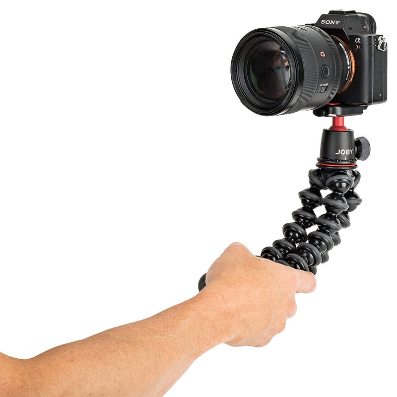 Joby GorillaPod 3K Flexible Mini-Tripod with Ball Head Kit, with A Bonus ZAYKiR Phone Adapter