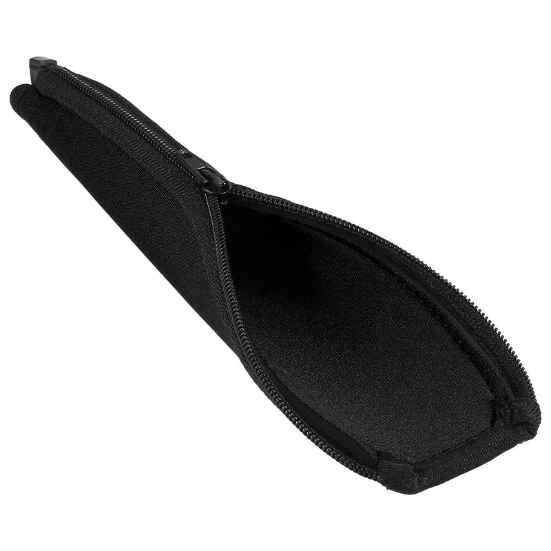 [AUSTRALIA] - QC15 QC2 Headband Cover, JARMOR Replacement Head Band Protector with Zipper [ Easy Installation ] for Bose QuietComfort 15, QuietComfort 2 Headphones (Black) Black 