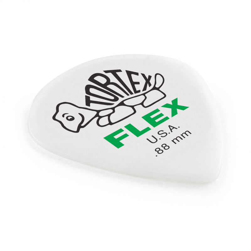 Jim Dunlop Tortex Flex Jazz III XL .88mm 12 Pack Guitar Picks (466P.88)