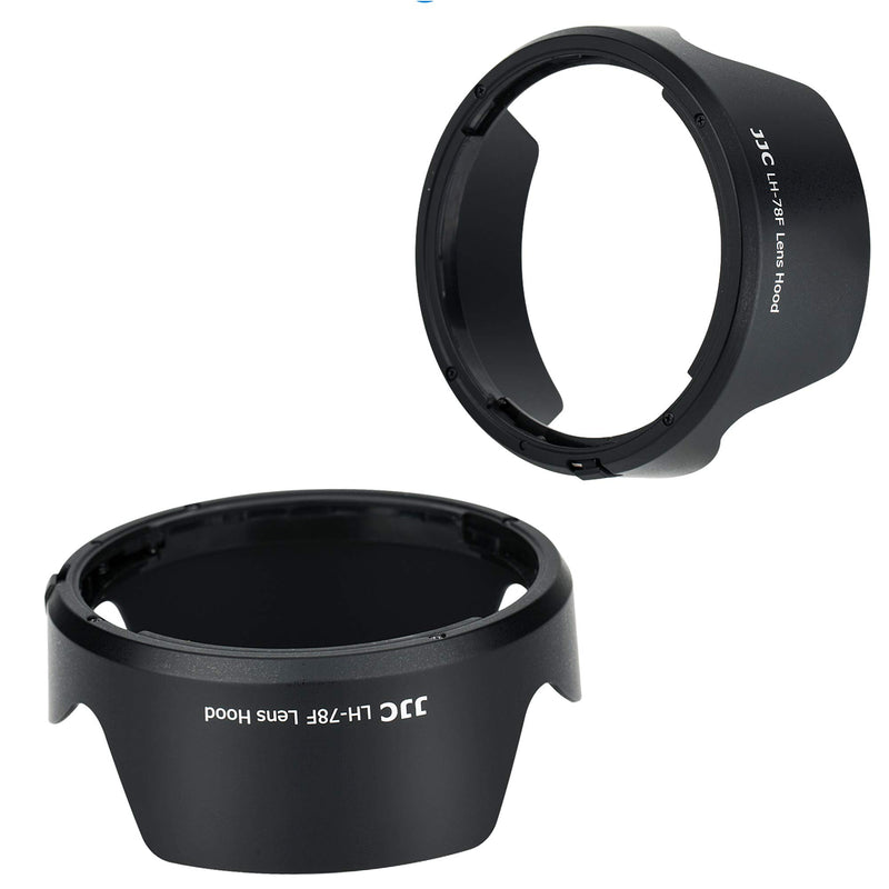 JJC LH-78F Dedicated Petal Tulip Bayonet Lens Hood for Canon Canon RF 24-240mm f/4-6.3 is USM Lense, Canon RF 24-240 Hood Shade, Reversible, Non-Glare Matte Finish, Replacement of Canon EW-78F EW78F