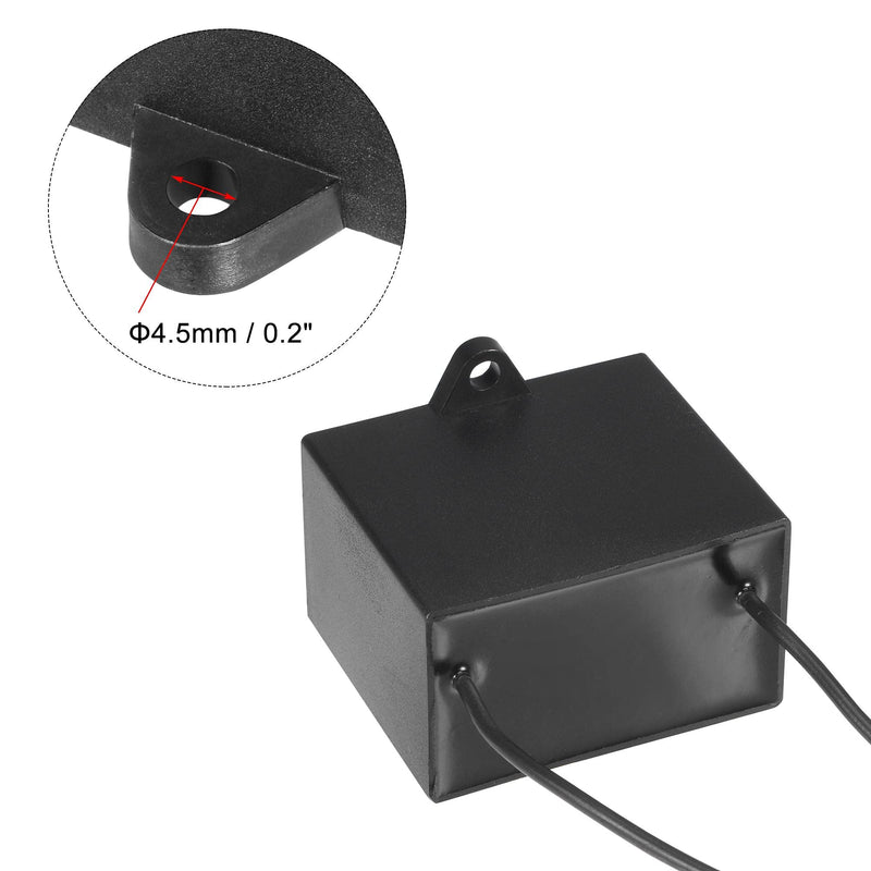 [AUSTRALIA] - uxcell Ceiling Fan Capacitor CBB61 30uF 350V AC 2 Wires Metallized Polypropylene Film Capacitor 58x49x35mm for Electric Fan Pump Motor Generator 