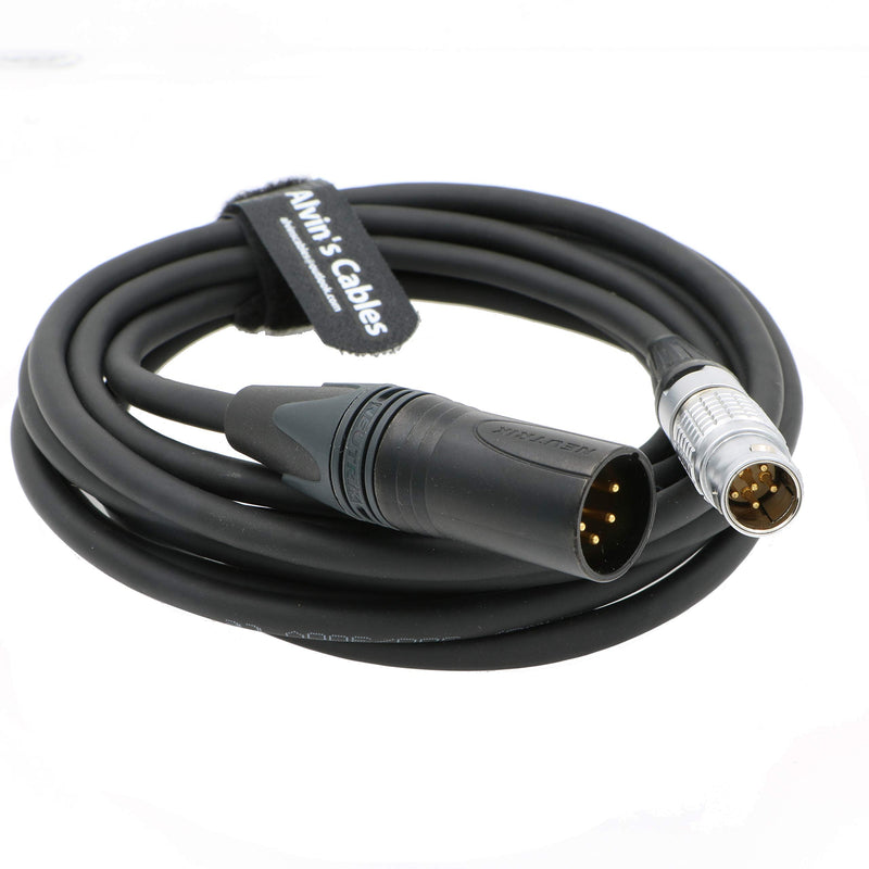 Alvin's Cables ESR P02 Power Distribution System Cable for ARRi Alexa Mini V Lock IDX Original XLR 4 Pin Male to 6 Pin Male