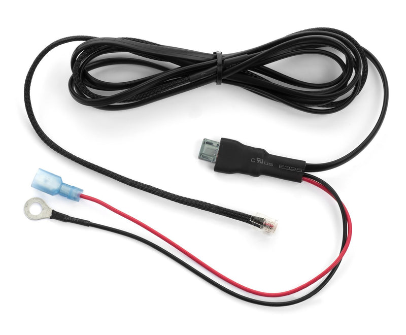 Radar Mount Mirror Mount + Direct Wire Power Cord + Mini Fuse Tap for Beltronics STI RX65 (3001401B)