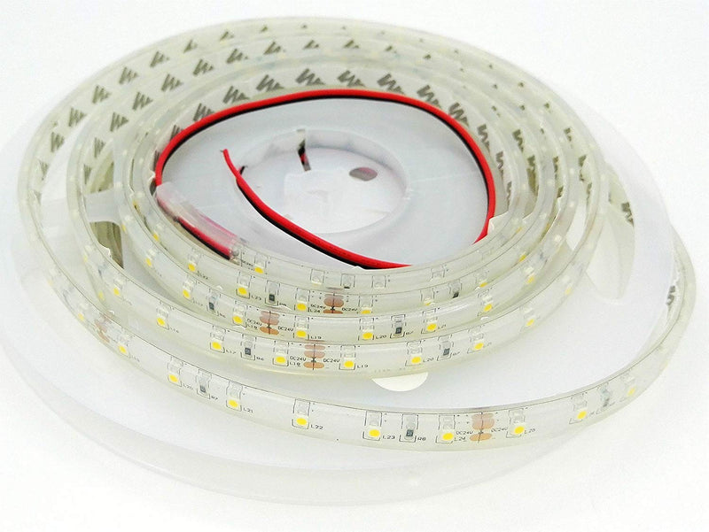 [AUSTRALIA] - LEDMY Flexible Led Strip Lights UL(E477884) DC 24V 72W SMD5050 300LEDs Led Tape Light Daylight White 4000K 5Meter/ 16.4Feet Using for Gardens, Homes, Kitchen, Car and Bar (Cool White, 16.4Ft IP68) Cool White 