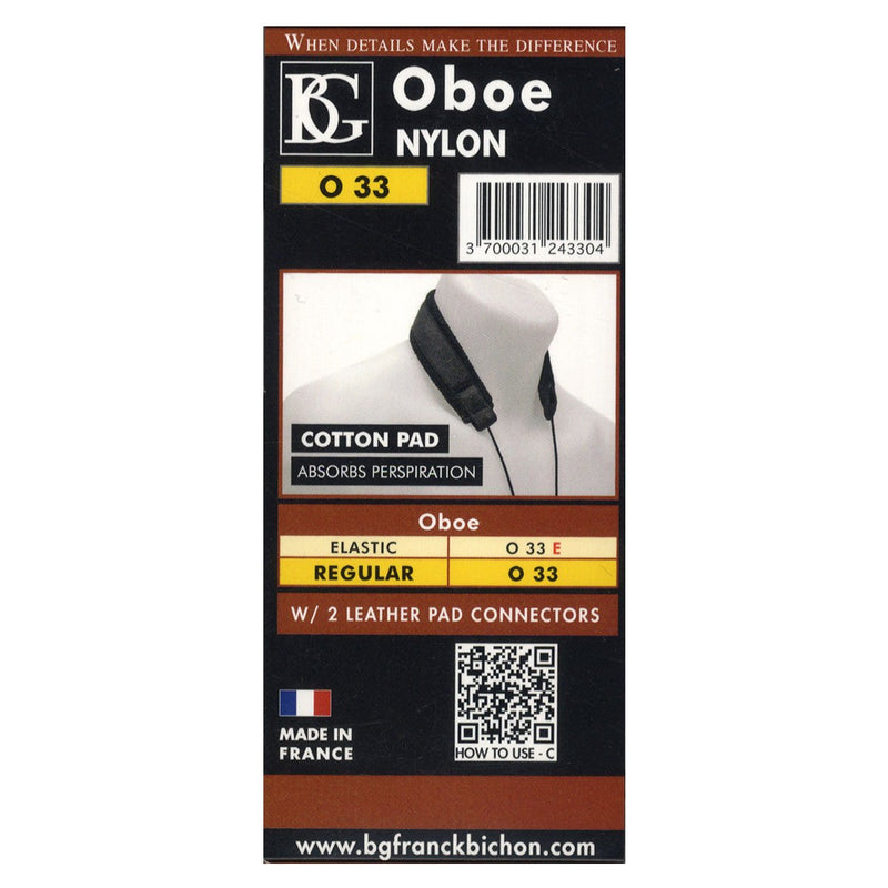 BG O33 Oboe Standard Support Strap