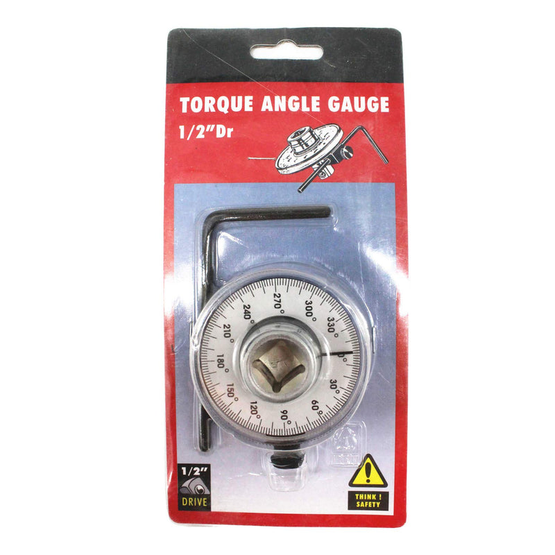 TAKPART 1/2" Drive Torque Angle Gauge Wrench Car Garage