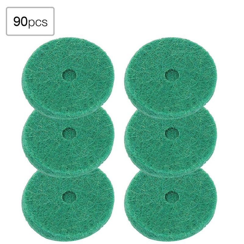 Bnineteenteam Keyboard Piano Felt Balancing Rail Punches 90pcs Balance Washers Repair Parts Accessories 22mm