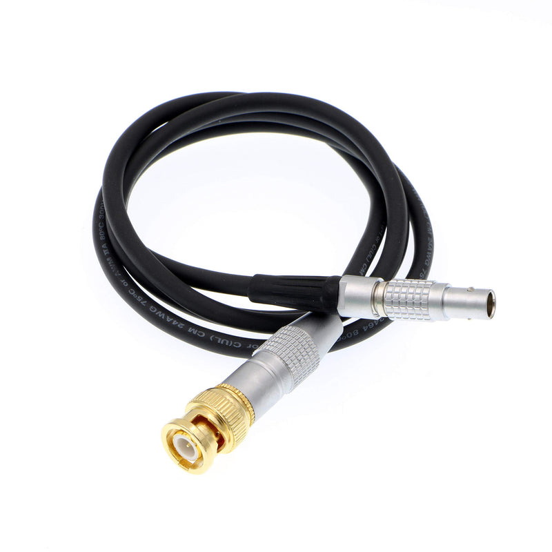 Uonecn Time Code TC Cable BNC Male to 0B 5 Pin Plug Cable for ARRI Alexa Sound Devices