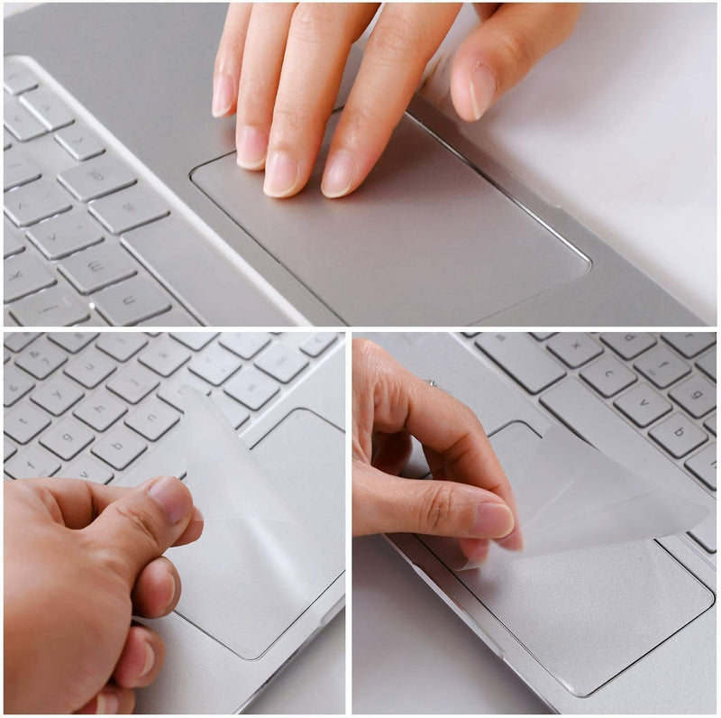 Lapogy [2 PCS]TrackPad Protector for 2020 MacBook Pro 13 inch Track pad Cover & Protective Film Skin Laptop Accessories for MacBook Pro 13.3 inch with Touch Bar Touch ID Model A2338/A2251/A2289,Clear