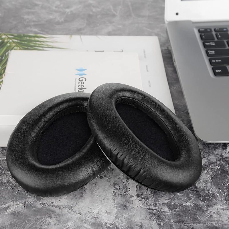 [AUSTRALIA] - Geekria QuickFit Replacement Ear Pads for Sennheiser HD598, HD598SE, HD598CS, HD598SR, HD599Headphones Ear Cushions, Headset Earpads, Ear Cups Repair Parts (Black) 