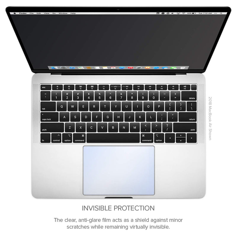 UPPERCASE GhostCover Touch Premium Touch Bar and Trackpad Protector with Matte Finish Compatible with Latest 2020+ MacBook Pro 13" and Early 2020 Version (2PK) MacBook Pro 13" (2020+ ONLY)