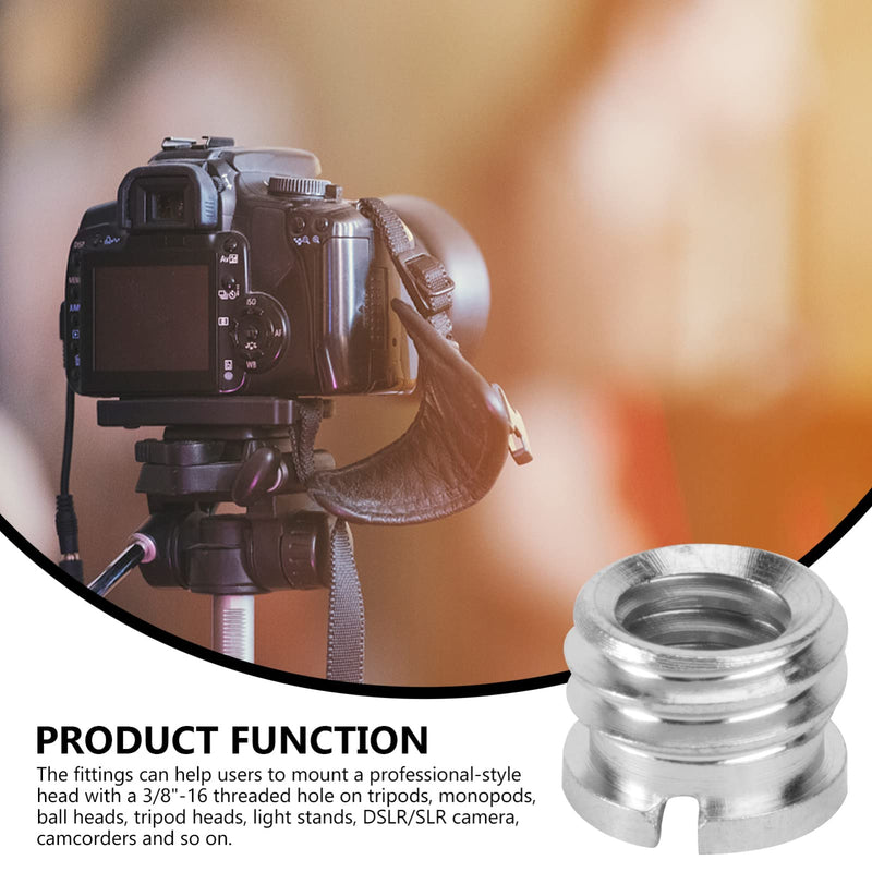 1/4" to 3/8" Camera Tripod Thread Adapter Convert Nut Screw Adapter(10PCS)