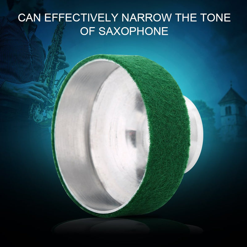 Soprano Saxophone Mute, Saxophone Mute Aluminum Alloy Sax Sound Dampener Practice Silencer Accessory