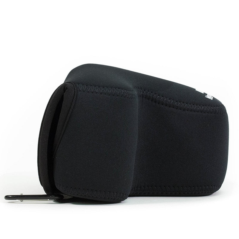 MegaGear Ultra Light Neoprene Camera Case Compatible with Fujifilm X-T3, X-T2 (XF23mm - XF56mm & 18-55mm Lens) Black