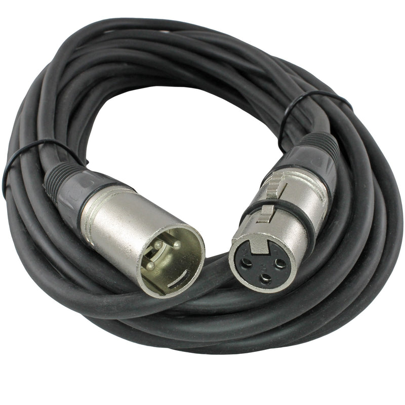 [AUSTRALIA] - 25 Foot XLR Male To Female Mic Extension Cable With Serviceable End 25ft 