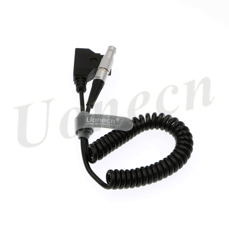 Uonecn Anton Bauer Teradek Bond Power Cable Dtap to 0B 2 pin Plug Spring Cable Spring cable straight 2 pin male to Dtap