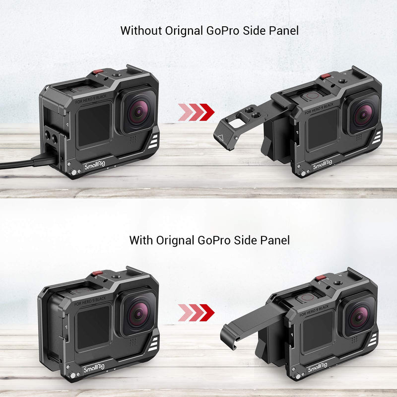 SmallRig Vlog Cage Kit for Go Pro Hero 9 Black 3088