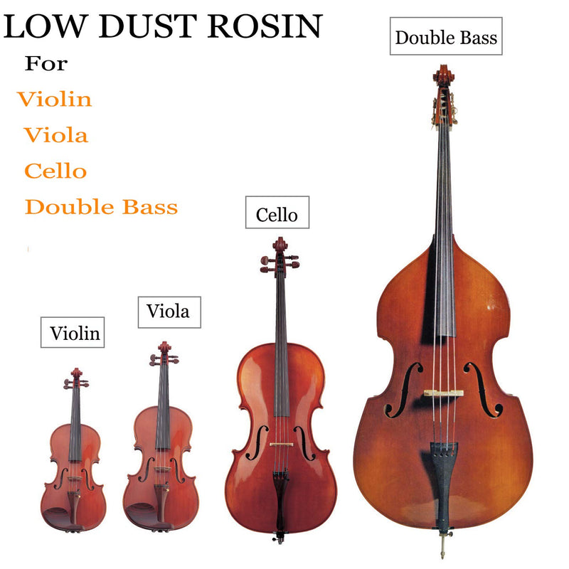 Rosin Violin Rosin Bow Music Instrument Universal Natural Low Dust Rosin (4P-Red)