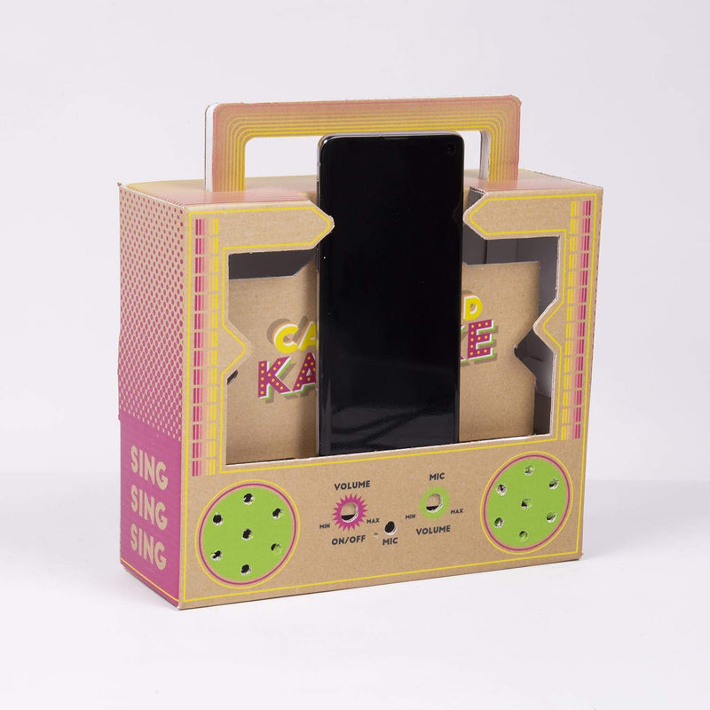 Fizz Creations New Bluetooth Wireless Cardboard Karaoke