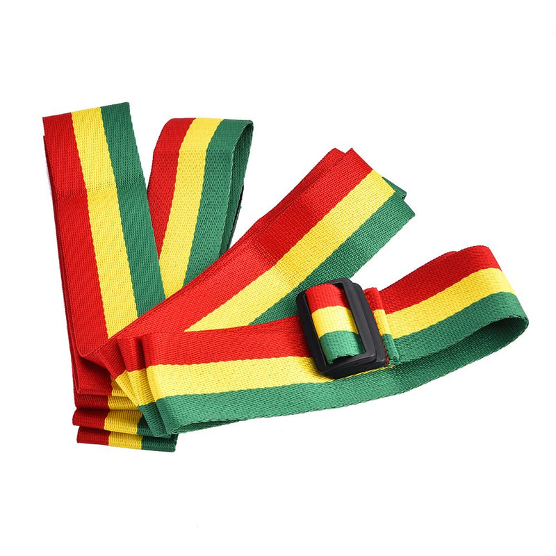 African Djembe Shoulder Strap, Tricolor Portable African Hand Drum Belt Djembe Strap For Stage Performance