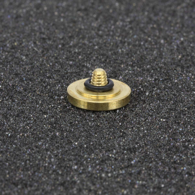 [AUSTRALIA] - Haoge Metal Shutter Release Button for Fujifilm X-E4 X-E2 X-E2S X-E3 X-T4 X-T3 X-T30 X-T20 X-Pro3 X-Pro2 X100v X100T X100S X100F and Leica M8 M9 M240 M24oP M10 M-E M-P M9-P M-A Concave Surface Golden Concave - Golden 
