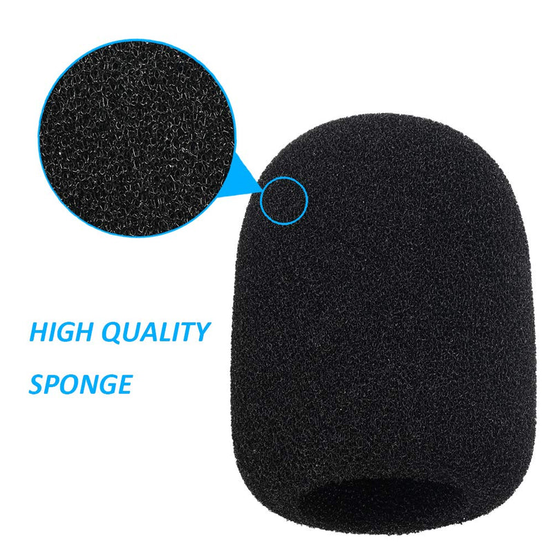 Pop Filter Used for Wave 1 Mic - Professional Streaming Mic Foam Covers Windscreen to Blocks Out Plosives, Compatible with Elgato Wave:1 Microphone by YOUSHARES