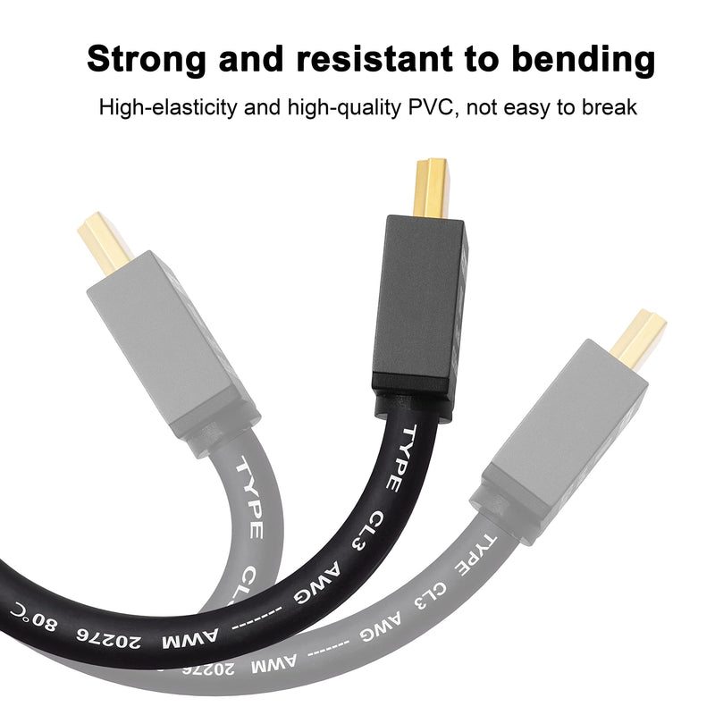 8K 48Gbps HDMI 2.1 Cable 12 Feet CL3 in Wall Rated 8K60 4K120 eARC ARC HDCP 2.3 2.2 Ultra High Speed Compatible with Dolby Vision Apple TV Roku Sony LG Samsung PS5 PS4 Xbox Series X RTX 3080 3090 12Feet