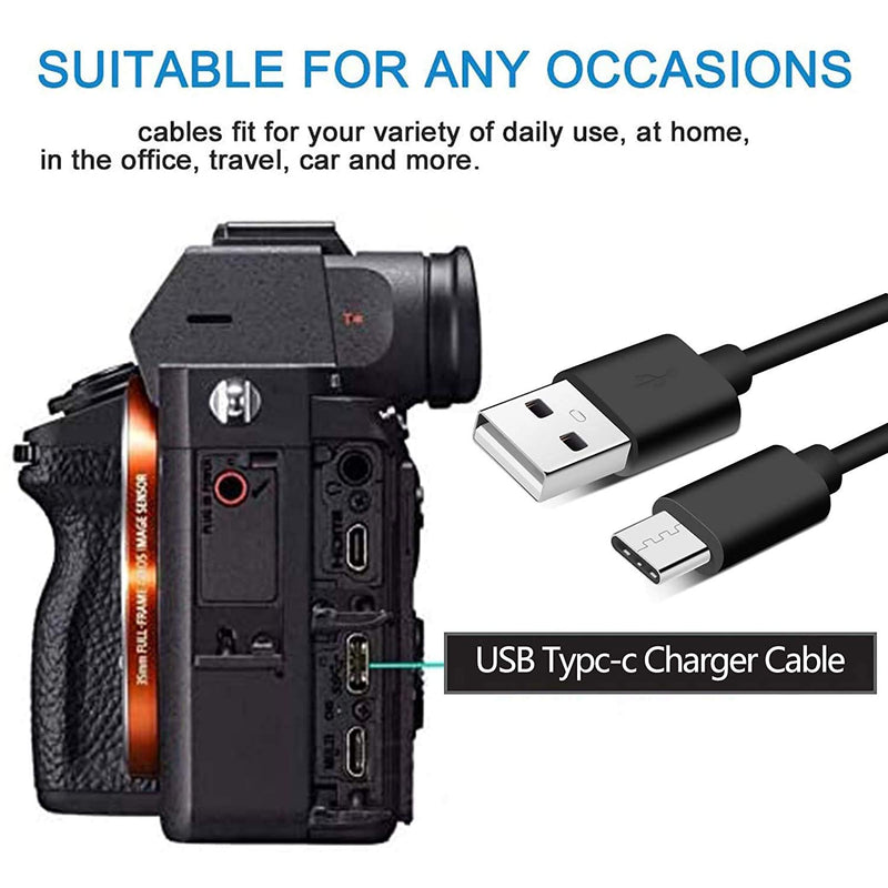 Alitutumao USB Interface Charging Data Cable Replacement Photo Transfer Cable Cord Compatible with Nikon Z6 Z7 Canon EOS R RP PowerShot Mark G5X II G7X III Cameras