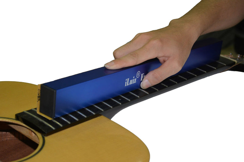 iLuiz Guitar Fret Leveling Sanding Beam Bass Guitar Leveler Leveling File Tool Luthier Tool 400 MM