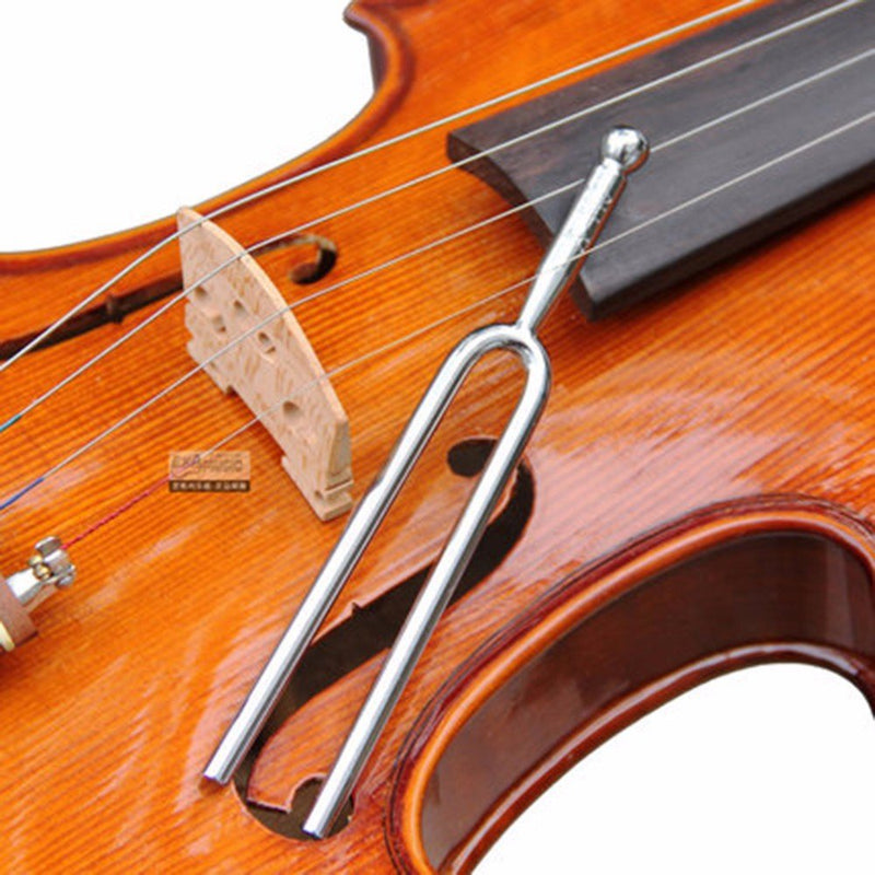 2 Pcs Tuning Fork Standard A 440 Hz, Musical Violin Guitar Ukulele Tuner Instrument Device