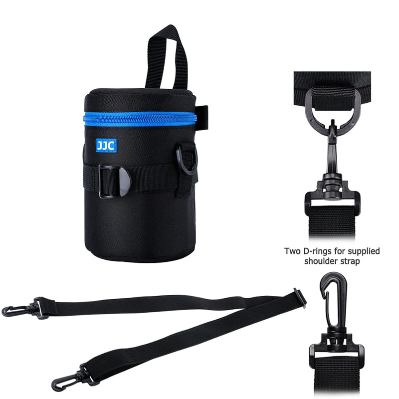 JJC Deluxe Lens Case Pouch for Canon EF 35mm F2 28-200mm,EF-S 17-55mm 17-85mm,Fuji XF 55-200mm 56mm,Nikon AF-S 18-200mm 18-300mm 18-105mm 16-85mm 55-200mm ED,Sony 55-210mm,Tamron AF 18-270mm 16-300mm M