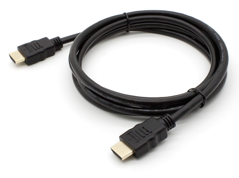 STEREN 517-306BK HDMI High-Speed Cable with Ethernet (6ft), Black 6 Feet