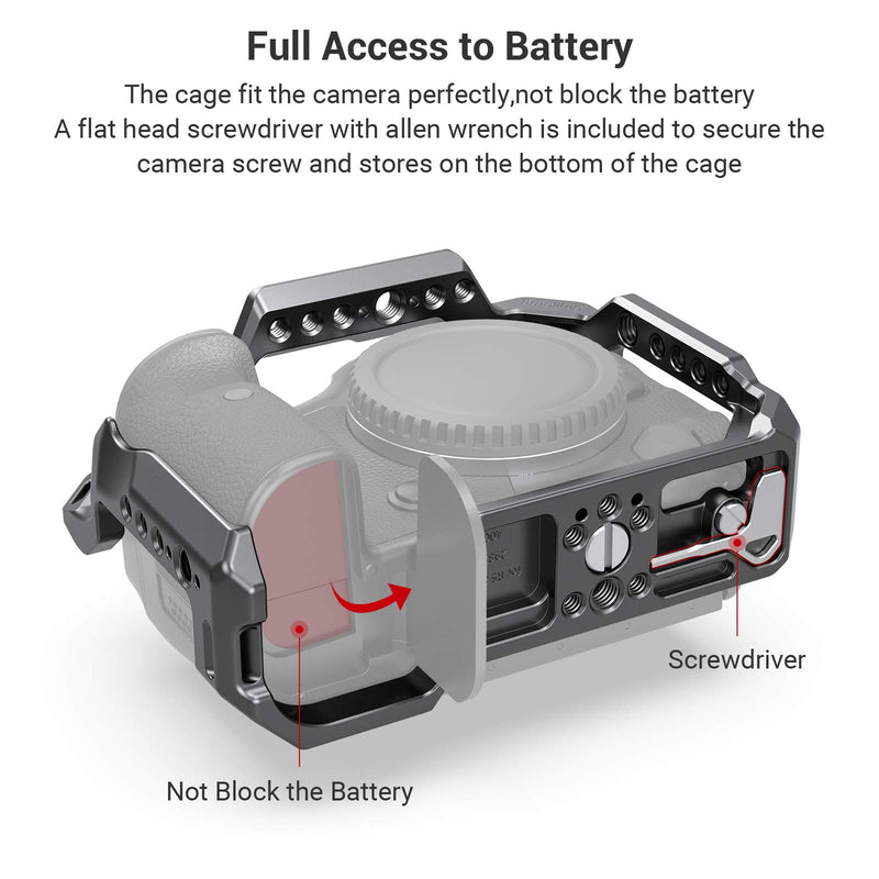 SmallRig Camera Cage for Canon EOS R5 and R6 2982