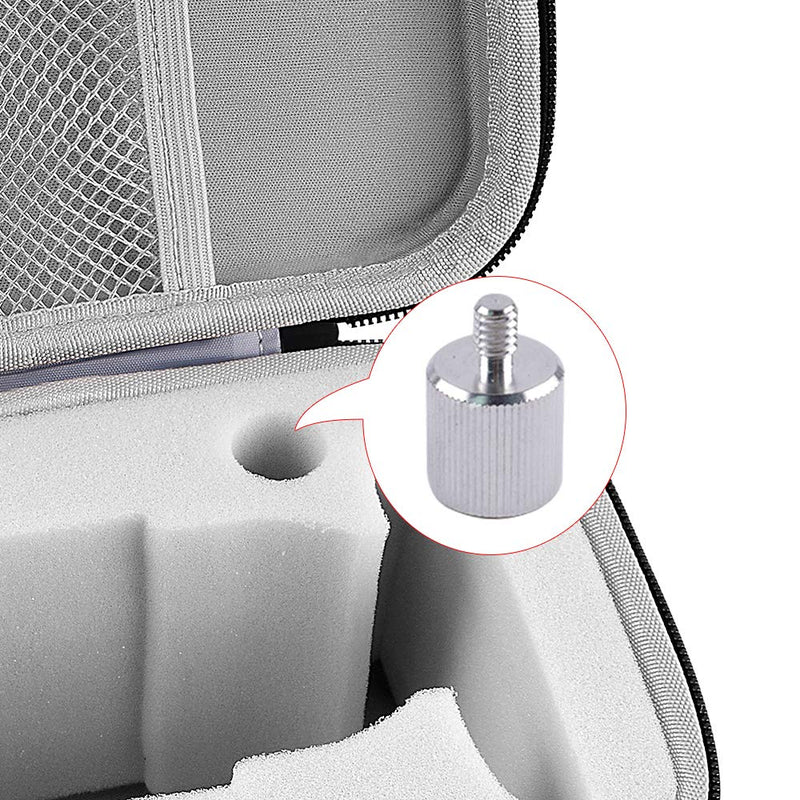 [AUSTRALIA] - Microphone Case Compatible with Blue Yeti Nano Premium USB Mic, Carrying Storage Holder Fits for Cables and Other Accessories(Box Only) 