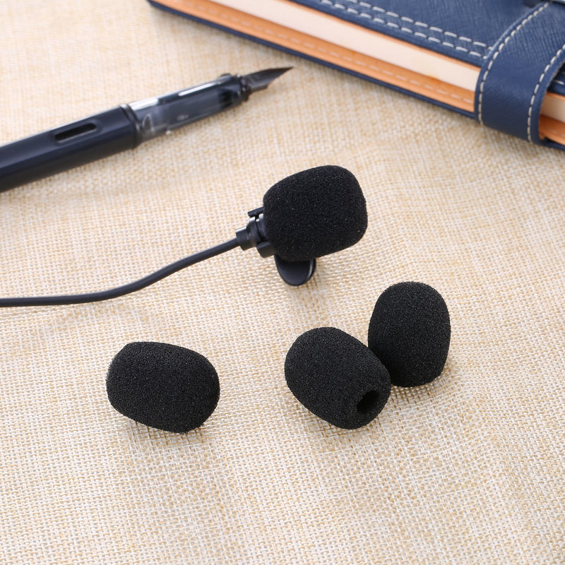 [AUSTRALIA] - eBoot Lapel Headset Microphone Windscreens, Foam Microphone Covers, Mini Size, 15 Pack 